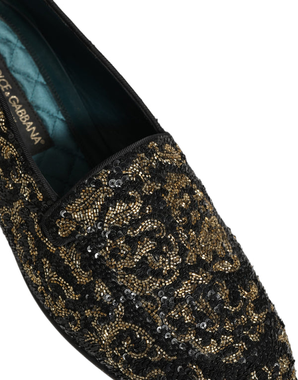 Dolce & Gabbana Leather loafer in black