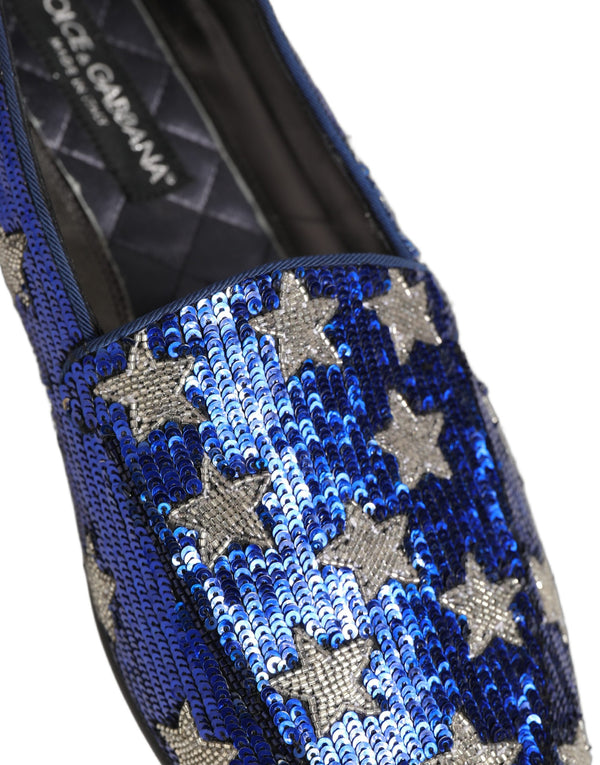 Dolce & Gabbana Leather loafer in blue
