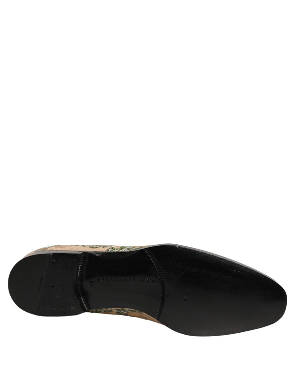 Dolce & Gabbana Leather loafer in beige