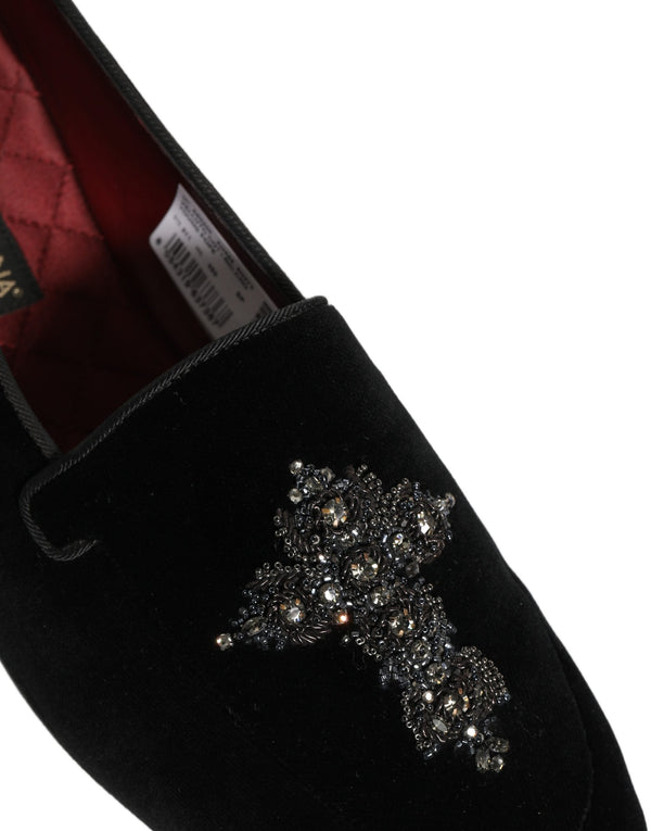 Dolce & Gabbana Suede loafer in black