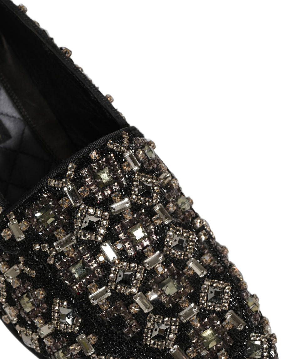 Dolce & Gabbana Suede loafer in black