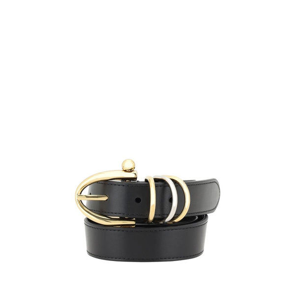 Chloé 100% Calf Leather Bos Taurus belt in black