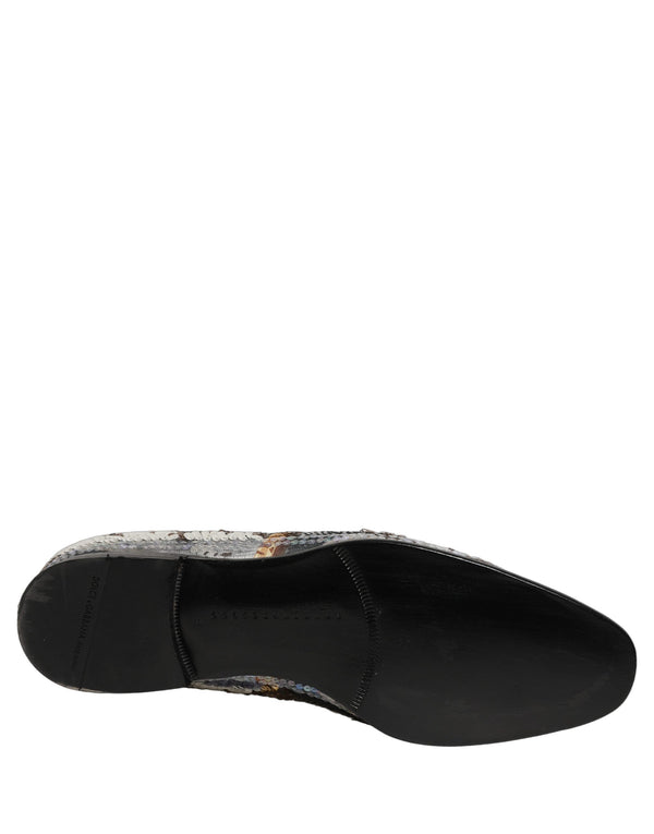 Dolce & Gabbana Leather loafer in multicolor