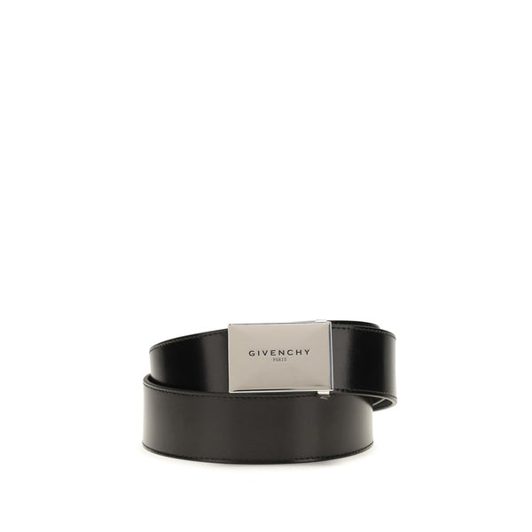 Givenchy 100% Calf Leather Bos Taurus belt in black