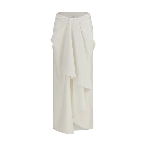 Givenchy 65% Merino Wool Ovis Aries skirt in white