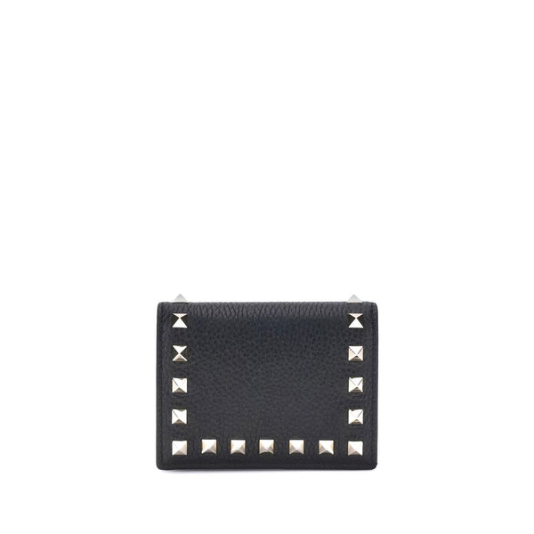 Valentino Garavani 100% Calf Leather Bos Taurus wallet in black