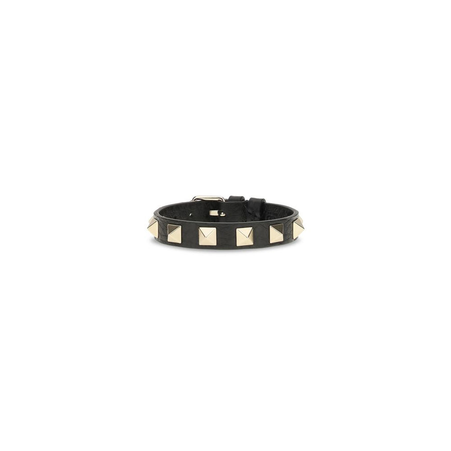 Valentino Garavani 100% Calf Leather Bos Taurus belt in black