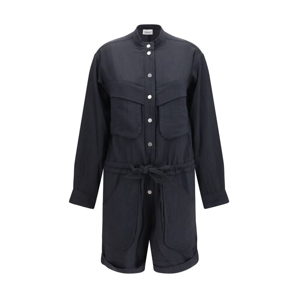 Marant Etoile 48% Viscose jumpsuit in black