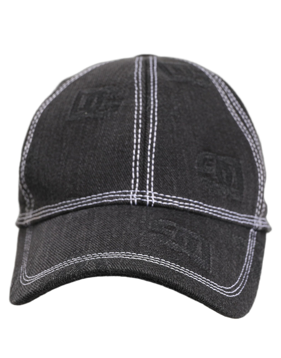 Dolce & Gabbana HAT9990 100% Cotton baseball cap in black