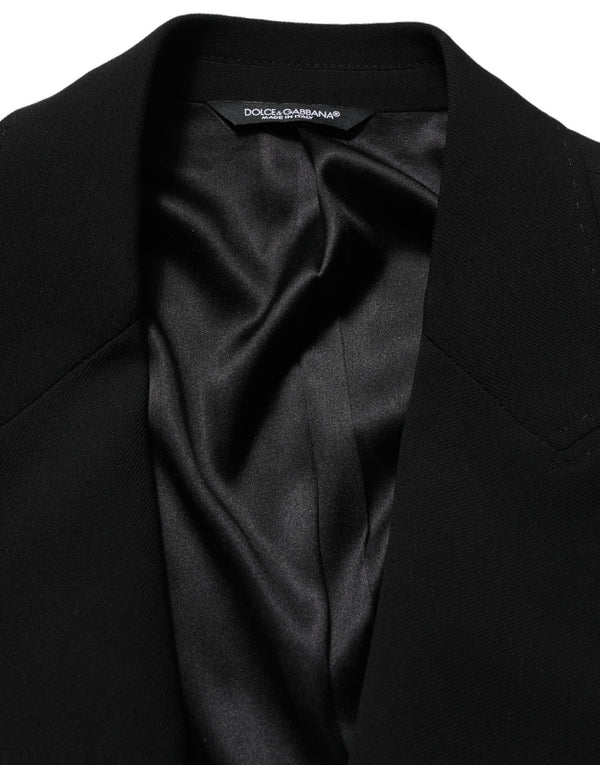 Dolce & Gabbana 100% Virgin Wool (body) blazer in black