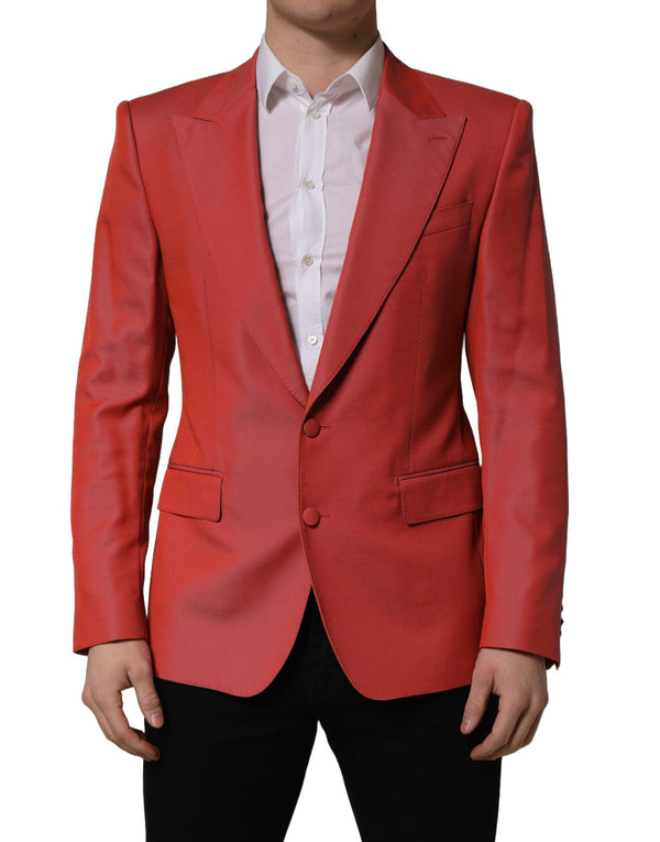 Dolce & Gabbana 51% Virgin Wool blazer in red
