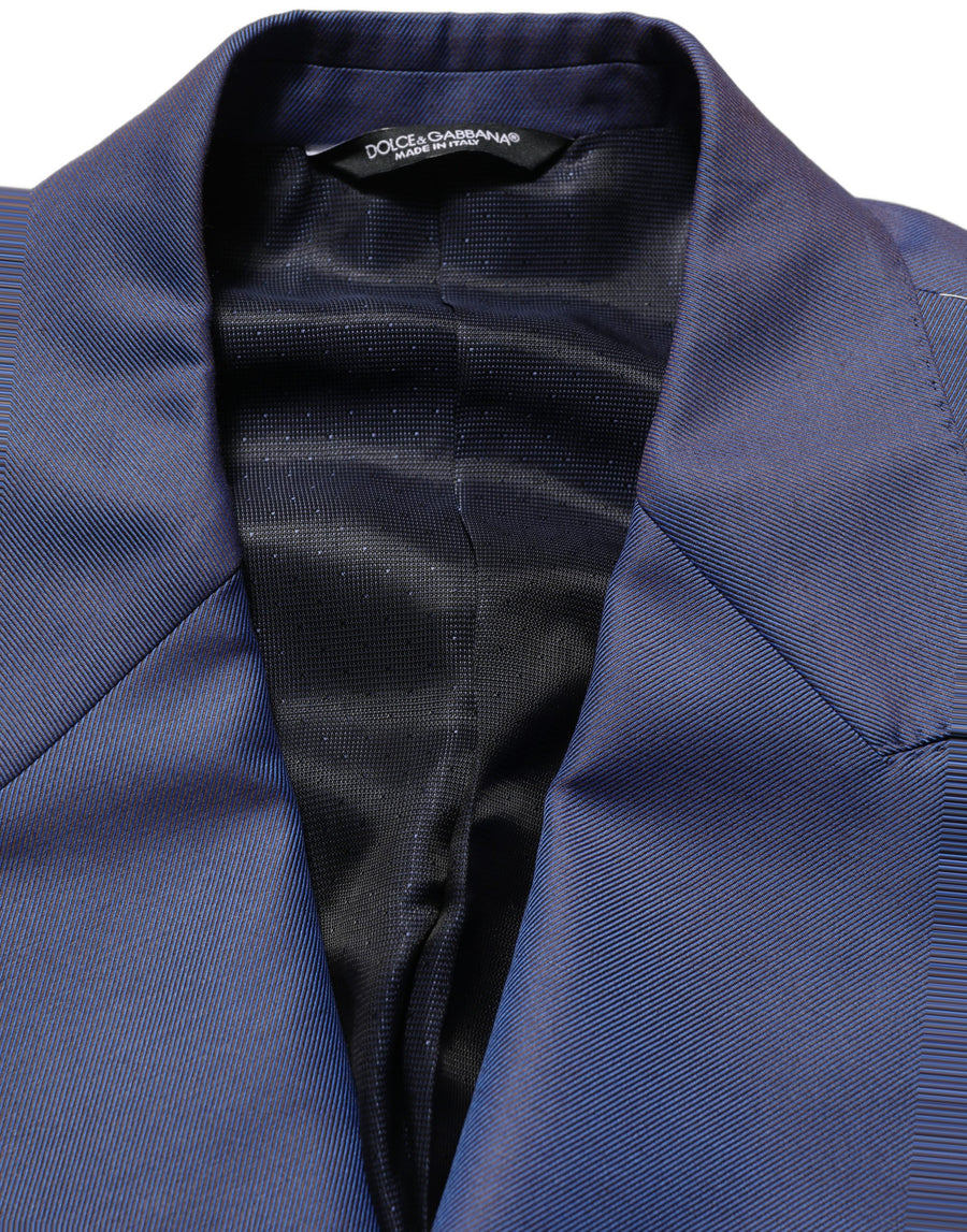Dolce & Gabbana 51% Virgin Wool blazer in blue