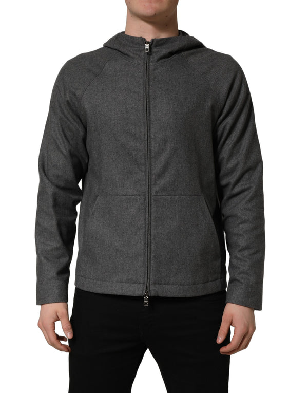 Dolce & Gabbana 95% Cotton hoodie in gray