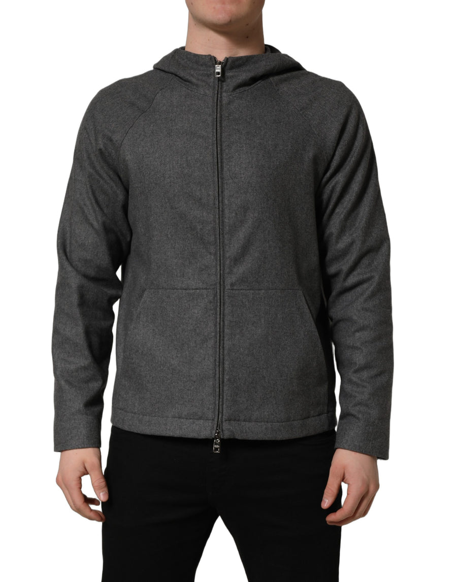 Dolce & Gabbana 95% Cotton hoodie in gray