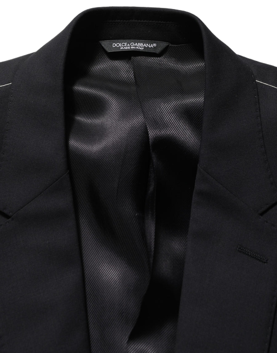 Dolce & Gabbana 97% Virgin Wool blazer in black