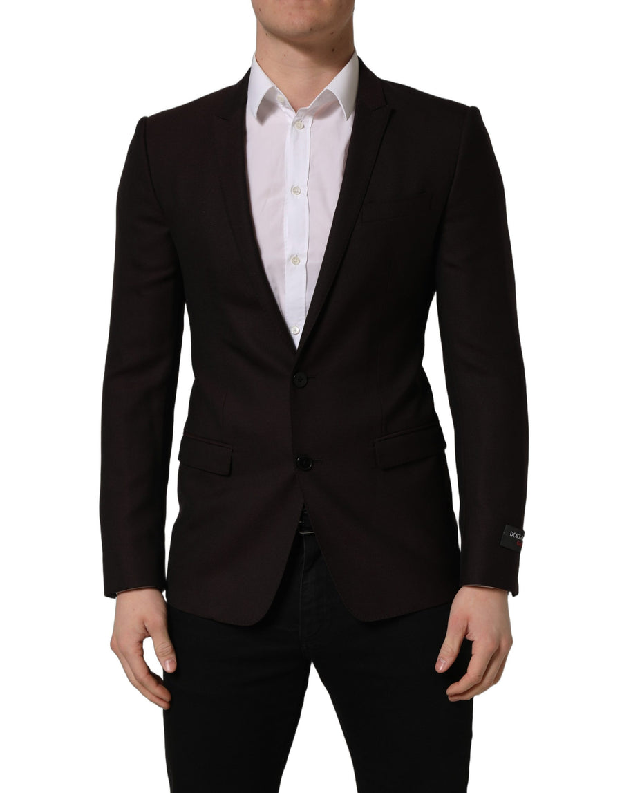 Dolce & Gabbana 100% Virgin Wool; Lining: 100% Viscose blazer in black