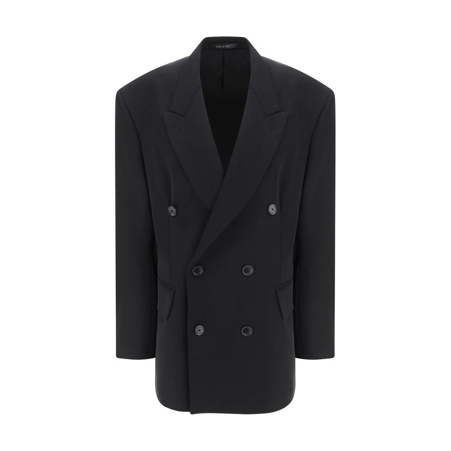 Balenciaga 100% Wool Ovis Aries blazer in black