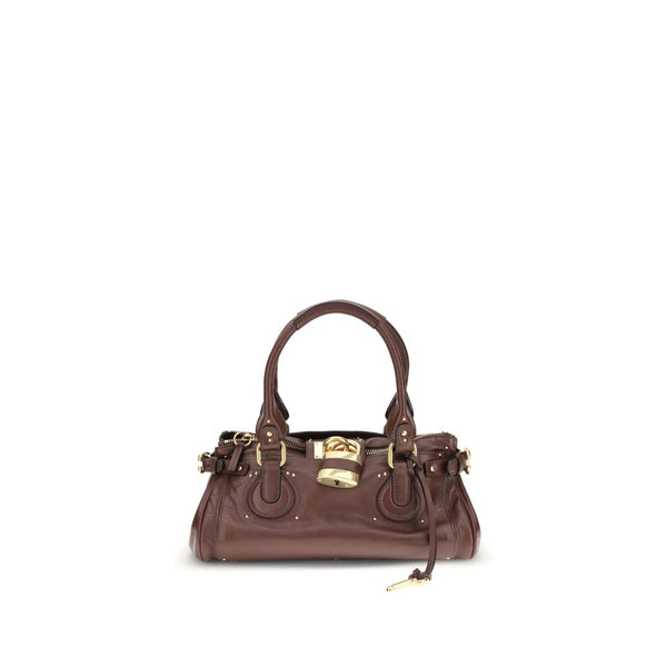 Chloé 99% Buffalo shoulder bag in bordeaux