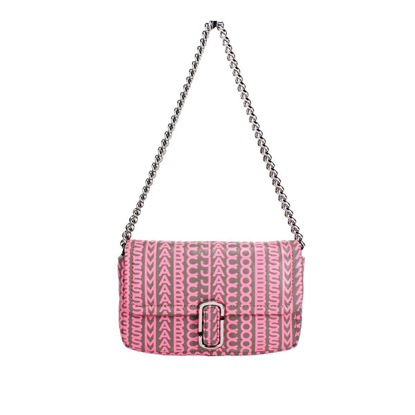 Marc Jacobs Leather shoulder bag in pink
