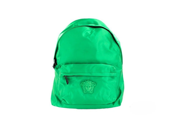 Versace Nylon backpack in green