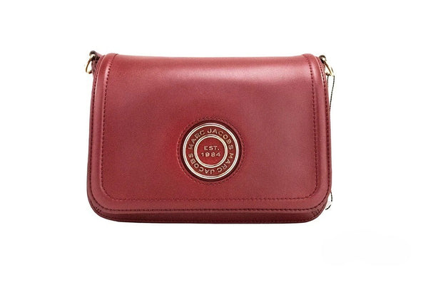 Marc Jacobs Smooth leather crossbody bag in red