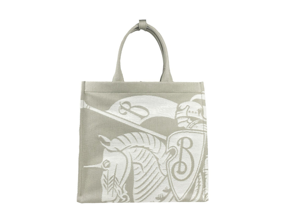 Burberry Canvas tote bag in silver