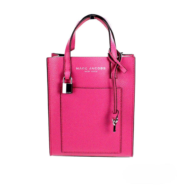 Marc Jacobs Pebbled leather tote bag in pink