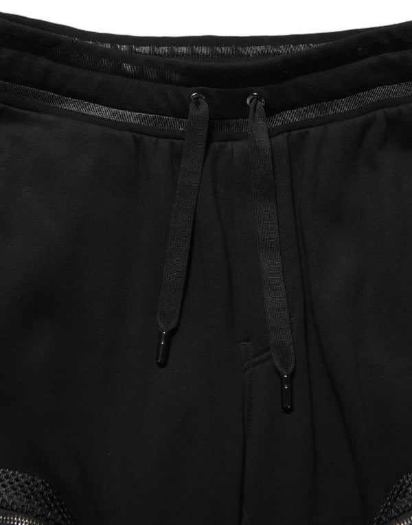 Dolce & Gabbana 70% Cotton joggers in black
