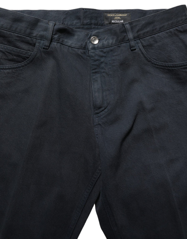 Dolce & Gabbana 100% Cotton jeans in black