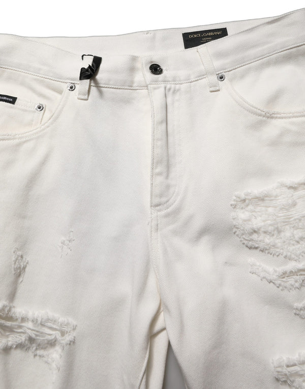 Dolce & Gabbana 100% Cotton jeans in white