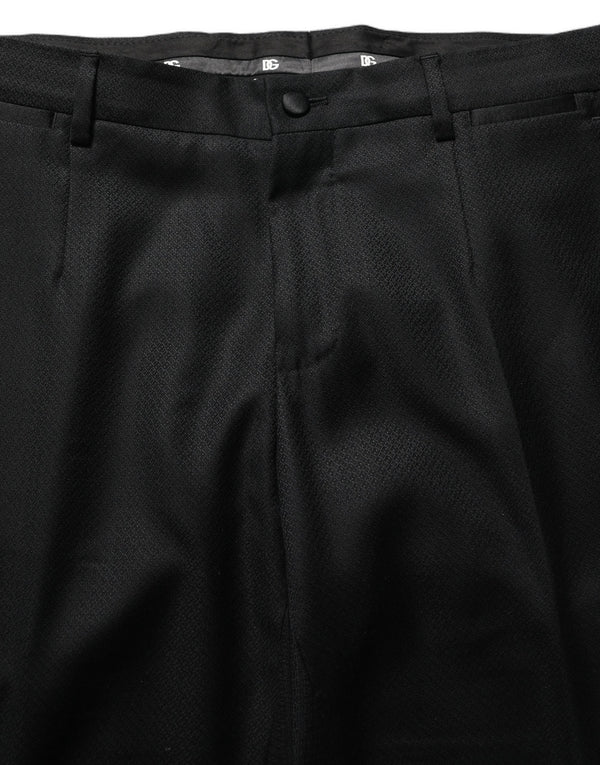 Dolce & Gabbana 50% Virgin Wool pant suit in black