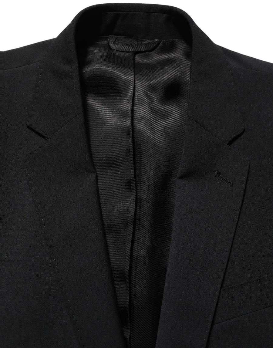 Dolce & Gabbana 55% Wool pant suit in black