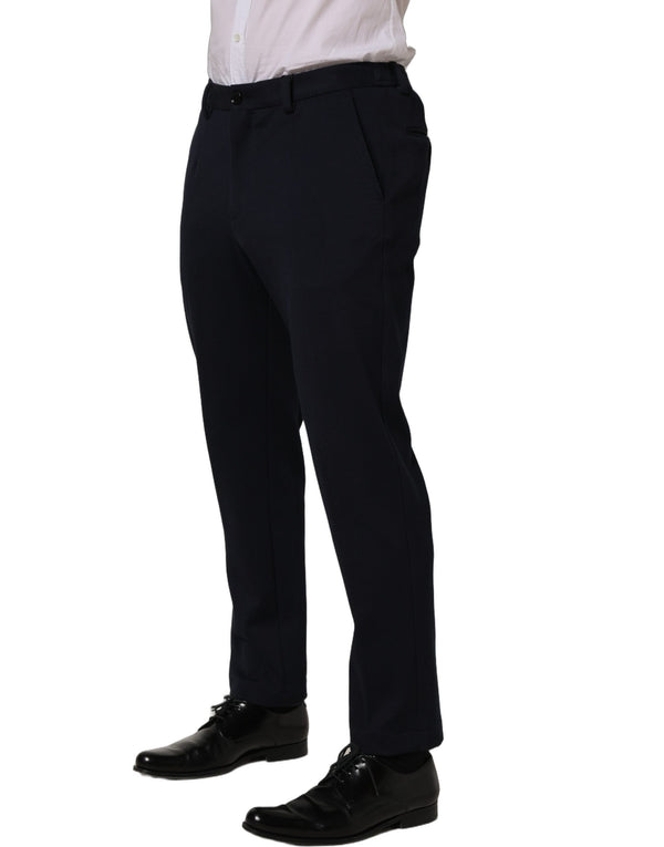 Dolce & Gabbana 100% Cotton trousers in black