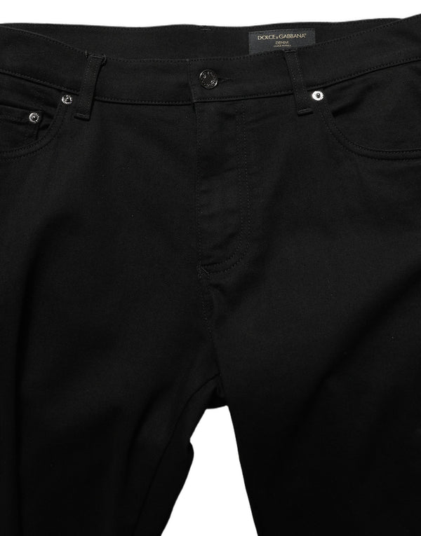 Dolce & Gabbana 98% Cotton jeans in black