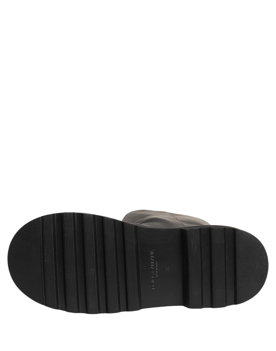 Dolce & Gabbana Leather boot in black