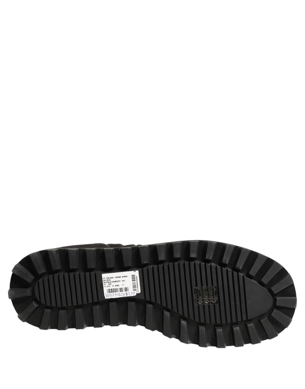 Dolce & Gabbana 70% Polyester 30% Viscose boots in black