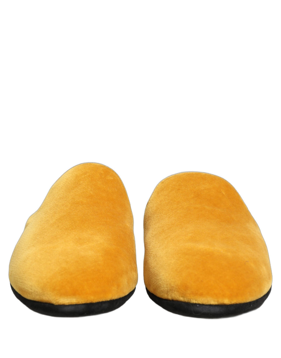 Dolce & Gabbana 100% Capra (Suede) slipper in yellow
