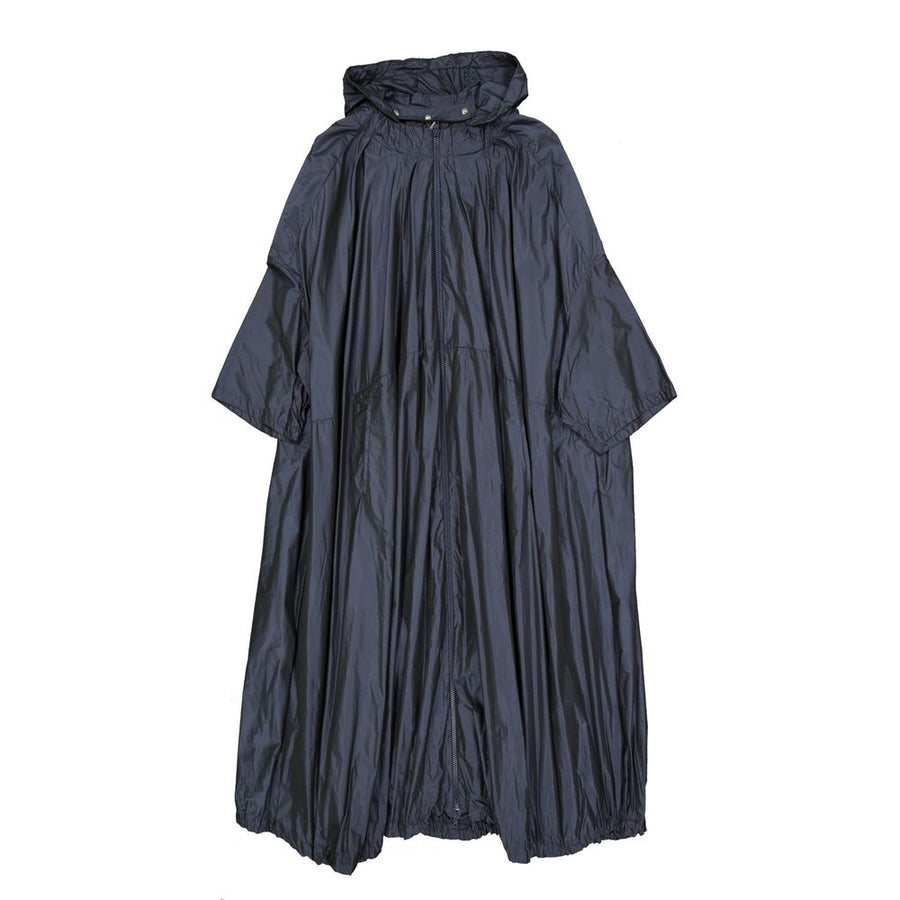 Herno 100% Polyester coat in navy