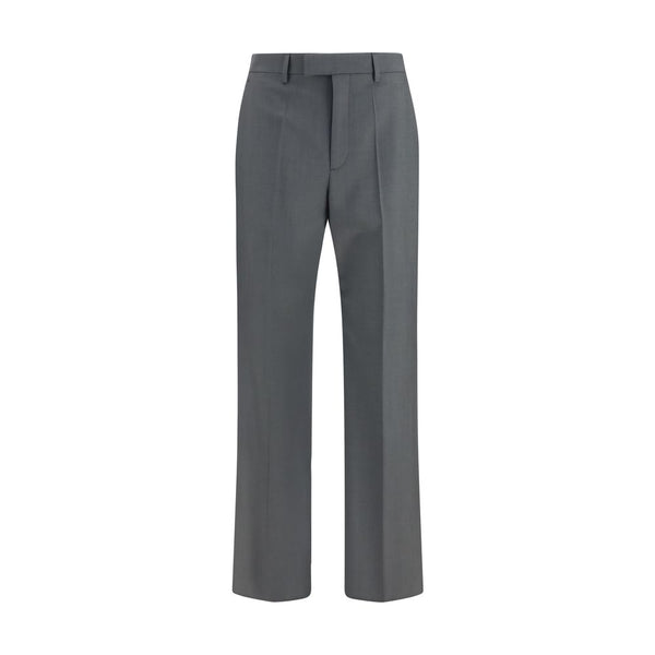 Valentino 84% Merino Wool Ovis Aries trousers in gray