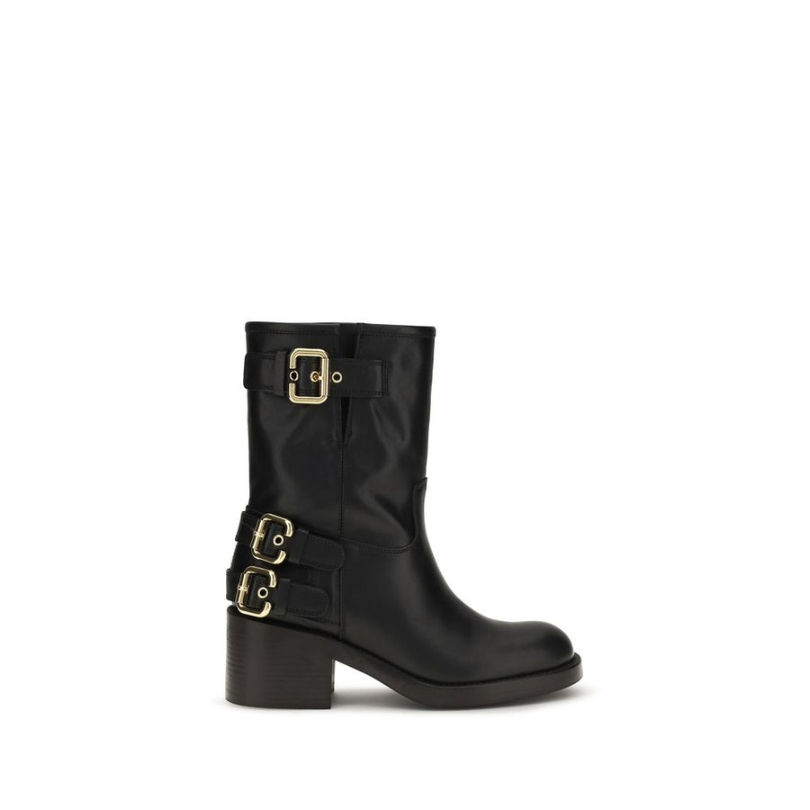 Chloé 100% Calf Leather Bos Taurus ankle boot in black