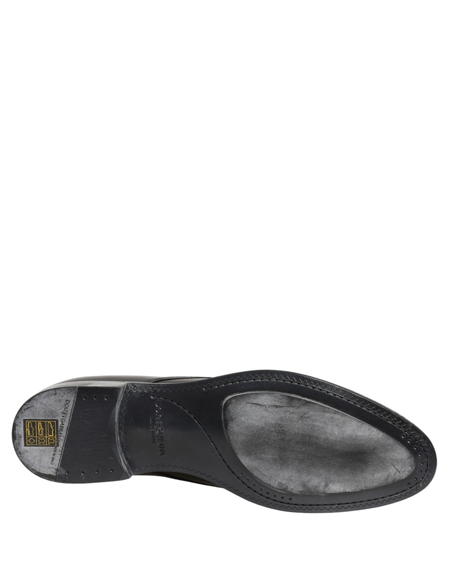 Dolce & Gabbana 100% Calf Leather derby in black