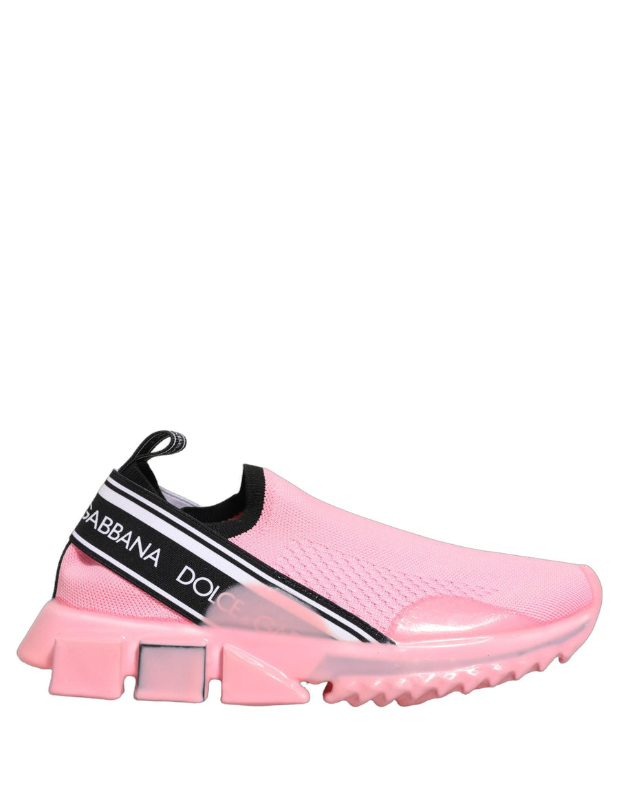 Dolce & Gabbana 5% Elastane 10% Nylon 70% Polyester 15% Viscose sneakers in pink