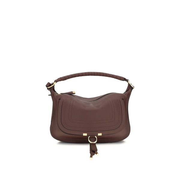 Chloé 100% Calf Leather Bos Taurus shoulder bag in brown