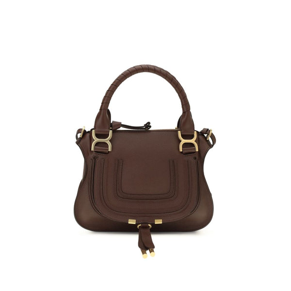 Chloé 100% Calf Leather Bos Taurus shoulder bag in brown