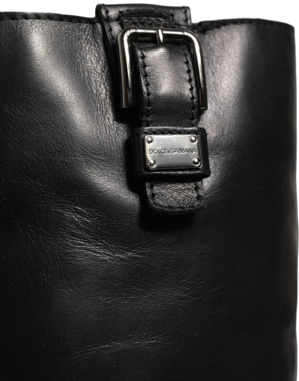 Dolce & Gabbana 100% Leather boot in black