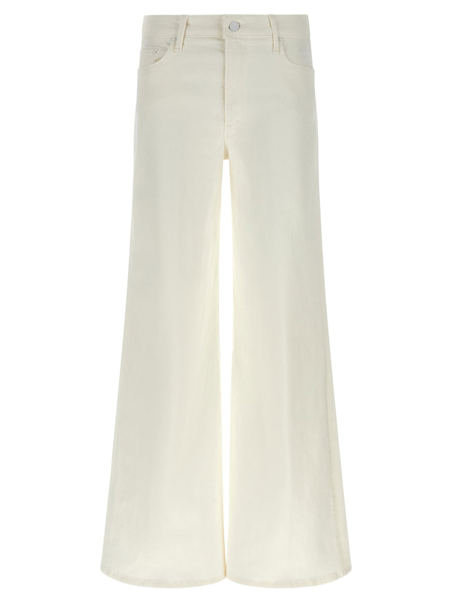 Mother The Twister Sneak Jeans — Cream