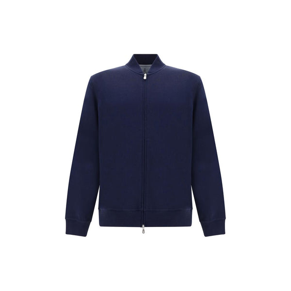 Brunello Cucinelli 100% Cotton sweatshirt in navy