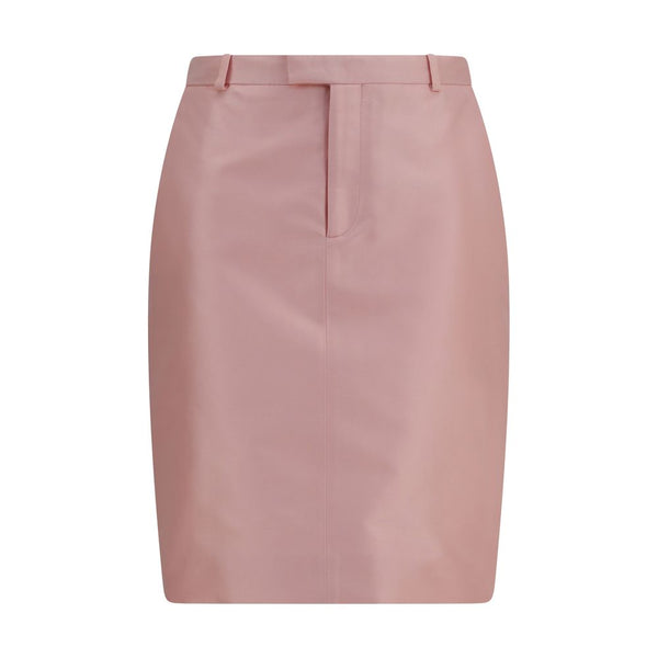 Gucci 100% Silk skirt in pink