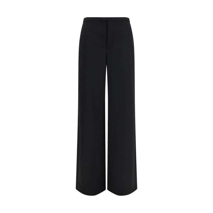 Gucci 100% Wool Ovis Aries trousers in black