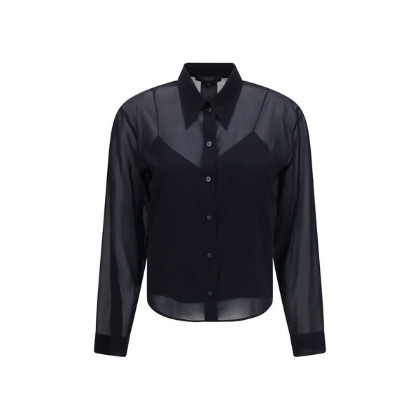 Gucci 88% Silk blouse in black